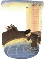 Картинки в лужах