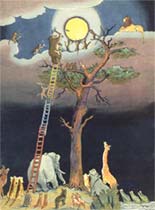 Ил. В.Конашевича к сказке К.Чуковского «Тараканище»