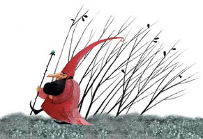 Ил. М.Михальской к сказке братьев Гримм «Белоснежка и семь гномов»