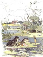 Ил. В.Алфеевского к сказке Х.К.Андерсена «Дюймовочка»